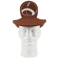 Foam football pop-up visor. One size fits most.... from ASI 54886 Foamworx /...