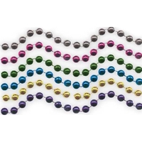 33" beaded necklace in an assortment of colors. Blank.... from ASI 98360...