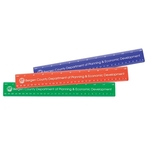 Translucent Standard / Metric Ruler (12")