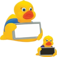 Floatable yellow rubber billboard duck.... from ASI 57705 Goodview Industries...