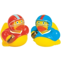 Rubber American Football Duck