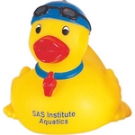Rubber Sporty Referee Duck