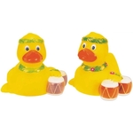 Rubber Drummer Duck