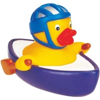 Rubber Duck On The Boat