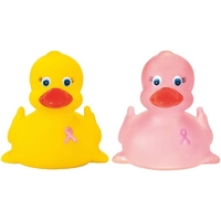 Rubber Duck w/Pink Ribbon
