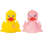 Rubber Duck w/Pink Ribbon