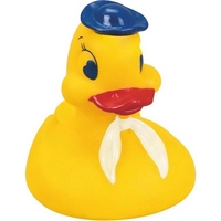 Floatable rubber toy high fashion duck.... from ASI 57705 Goodview Industries...