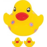 Rubber Flower Baby Duck