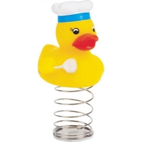 Rubber Chef Duck Bobble