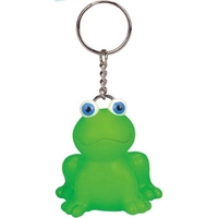 Rubber Smart Frog Key Chain