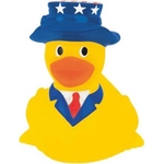 Mini Rubber Patriotic Duck