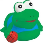 Rubber Basketball Frog