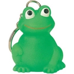 Rubber Mini Frog Key Chain