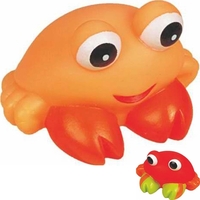 Rubber fiddler crab squeaky toy.... from ASI 57705 Goodview Industries Co Inc...
