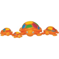 Rubber Colorful Turtle Family