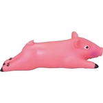 Rubber Squealing Pig Dog Toy