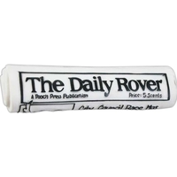 Rubber Rolled Newspaper Dog Toy