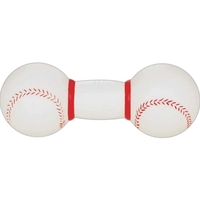 Rubber Baseball Dumbbell Dog Toy