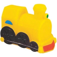 Yellow locomotive squeak toy train.... from ASI 57705 Goodview Industries Co...