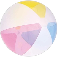 16" Inflatable Opaque Summer Color Beach Ball