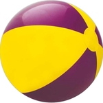 16" Inflatable Two Alternating Color Beach Ball
