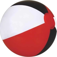 16" Inflatable Three Alternating Color Beach Ball