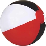 16" Inflatable Three Alternating Color Beach Ball