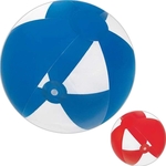 16" Inflatable Transparent w/ Solid Combination Beach Ball