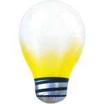 16" Inflatable Opaque Light Bulb