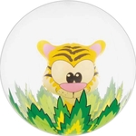 16" Inflatable Tiger In The Jungle Beach Ball