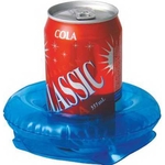 5 1/2" Inflatable Life Preserver Shape Can/Bottle Holder
