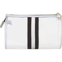 Transparent Striped Stylish Cosmetic Pouch