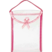 Handy Clear Accessory Bag w/Ribbon