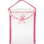 Handy Clear Accessory Bag w/Ribbon