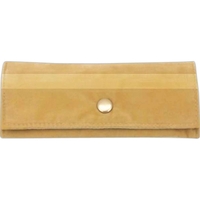 Velour jewelry keeper with zippered pocket and ring holder.... from ASI 57705...