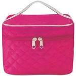 Handy Quilted Cosmetic Bag
