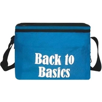 Executive 6 pack cooler with nylon mesh storage pocket.... from ASI 57705...