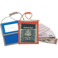 Deluxe Trade Show Badge Holder/Travel Pouch