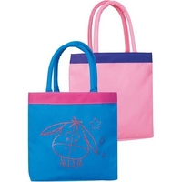 Adorable Tote's color blocked stripe adds interest to this basic tote.......