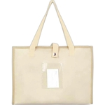 Tote Bag w/Clear Pocket