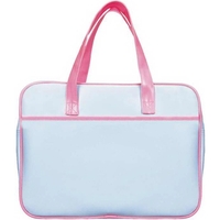 Shiny Sleek Tote-folio's shiny lustier adds polish to this sleek brief......