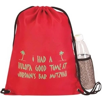 Economical Back Sack w/Bottle Holder