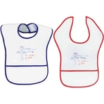 Two Layered Bib With Wide Top