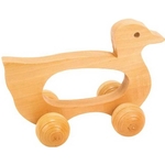 Duck Shape Wooden Massager