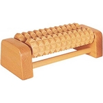 Grooved Foot/Shoulder Wooden Massager
