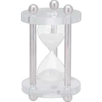 Acrylic sand timer with aluminum columns.... from ASI 57705 Goodview...