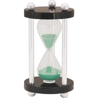 Acrylic Hi-Tech sand timer with aluminum columns.... from ASI 57705 Goodview...