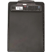 Clipboard Calculator with 1/100 Chrono Alarm Clock