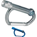 Compass Carabiner w/Flash Light