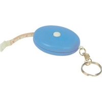 Oval Shape Tape Measure w/Key Chain